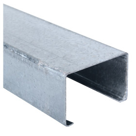 Montante metalcon  estructural C 2x4 90X38X12X0,85 largo 6,0 m Perfiles