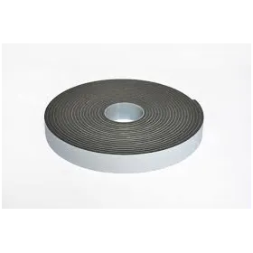 Cinta Espuma Adhesiva 1C PVC Negra 3 mm x 25 mm x 25 m Cintas