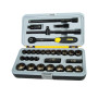 Juego de Dados Stanley FATMAX 94-662 Cromo con Chicharra