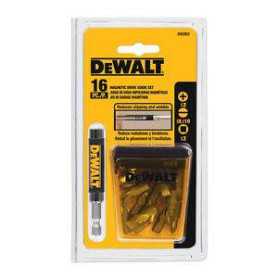 set de guia magnetica + puntas phillips 16 piezas