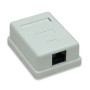 Roseta simple de conexion RJ-45 Cat5e Modulo RJ-45