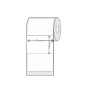 Etiqueta termica 60x40 mm rollo de 500 Unidades Etiquetas adhesivas térmicas