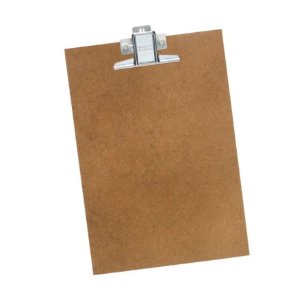 Tabla con Apretador de Papel Maxcril Portapapeles Articulos de Oficina
