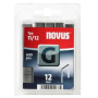 Grapas Novus Tipo G 12 mm 600 Unidades 042-0387 Herramientas manuales