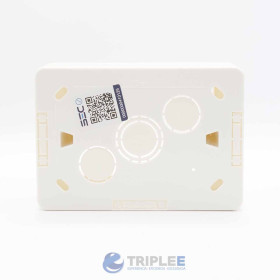 Caja Chuqui Sobrepuesta PVC SEC MOD-666 | Triplee.cl