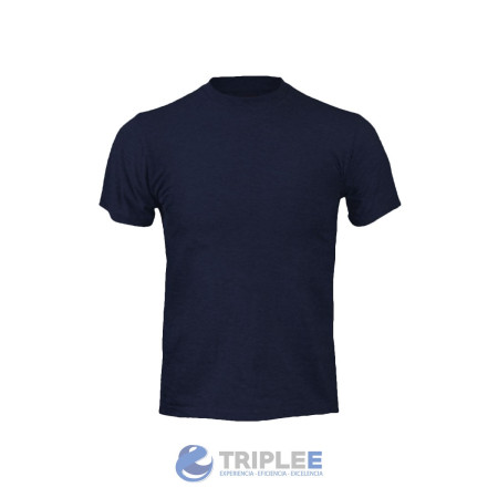Polera Polo Manga Corta Azul Marino 165 g Talla S 100441 Ropa de trabajo
