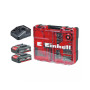 Taladro Percutor Inalámbrico 0-1500 40 NM 2 x 2,0 Ah, Cargador Rápido + E-box + Accesorios Einhell 4513992 precio online