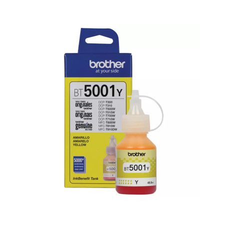 Tinta Yellow Brother BT5001Y Tinta inyección impresora