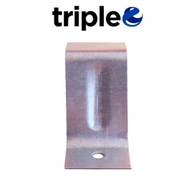 Clip Omega PV4 1 mm Zincado H 50 mm Triplee COH5010 Fijaciones