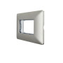 Placa Electrica Triple Champagne Stanford 3963 Enchufes electricos - vista detalle