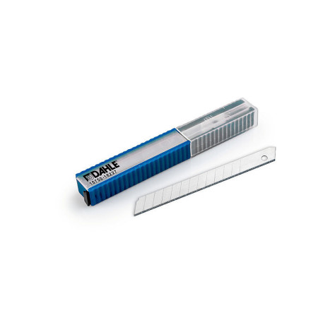 Cuchillas Recambio 9 mm Cutter 10860/10870 - 10 Cuchillas Dahle 10750-16227 Ferreteria