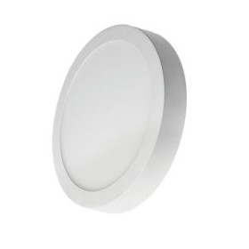 Panel Led Redondo Sobrepuesto 12W 3000K Stanford QS-312W-3000K Electricidad