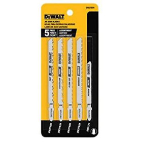 Hoja Calar Combinado 5 Pz Corte Tipo T DeWalt DW3795H Accesorios sierras caladoras