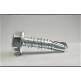 Tornillo Autoperforante Hexagonal Triplee Punta 3 12-14 x 2-1/2" Pack 100 Fijaciones
