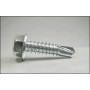 Tornillo Autoperforante Hexagonal Triplee Punta 3 12-14 x 2-1/2" Pack 100 Fijaciones