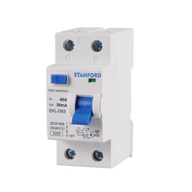 Interruptor Diferencial Stanford 2P 40A 30 mA EKL-D63-40A Electricidad