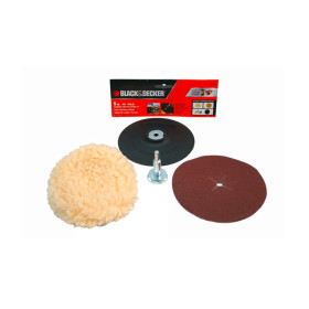 Kit Black+Decker para Pulir y Lijar 125 mm BDAU1450 kit de herramientas