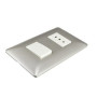 Interruptor Simple + Enchufe Stanford 10A 250V Champagne 3915 comprar en Chile
