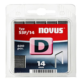 Grapas Novus 53F/14 Alambre Plano 14 mm – 600 Unidades 042-0378 Herramientas manuales
