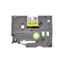 Cinta Adhesiva de Doble Capa Brother TZe-S621 Negro sobre Amarillo 9 mm x 8 m comprar en Chile