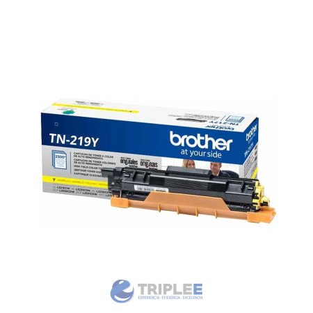 Tóner Original Brother TN-219Y Amarillo Rendimiento Estándar Toner impresora laser
