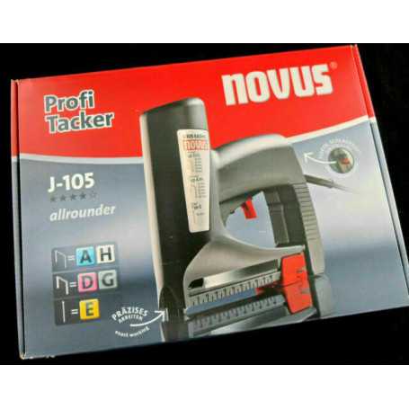 Grapadora y clavadora eléctrica Novus J-105