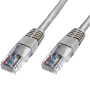 Cable de Red Categoría 6 UTP 3 Metros Gris Patch cord
