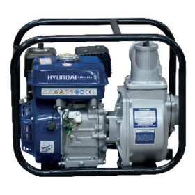 Motobomba Hyundai Gasolina 2"x2" Partida Manual Agua Limpia Motobombas