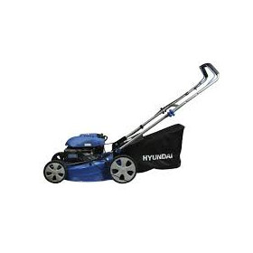 Cortacésped Hyundai 20" de Corte C/recolector Motor 5 HP Gasolina Cortadora de Césped
