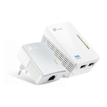 Equipo de Conectividad KIT Powerline 300 Mbps Wifi 500 Mbps Lan(TL-WPA42 TP-LINK Telecomunicaciones