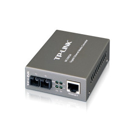 Equipo de Conectividad Convertidor de FIBRA 1000MBPS MAX 0, 5KMS MC200CM Telecomunicaciones