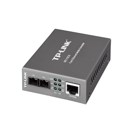 Equipo de Conectividad Conversor 10/100 a FIBRA 100 MBPS SINGLE MODE 200 TP-LINK Telecomunicaciones
