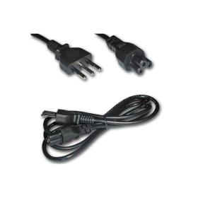 Cable de Poder para Notebook Tipo Trébol, 0, 75mm TRIPLEE Ferreteria