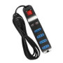 Alargador Electrico 4 Tomas + 2 USB 3 MT TRIPLEE Ferreteria