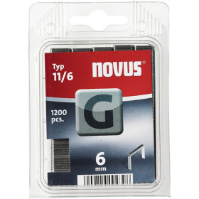 Grapa Tipo G 6 Mm 1200 Uni Novus Herramientas