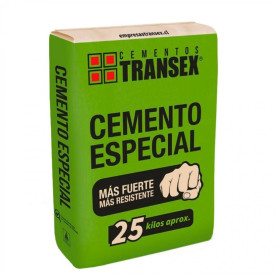Cemento Especial 25 Kg Transex Cemento y Morteros