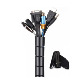 Espiral Organizador de Cables Atlanticsware 20 mm x 2 m Ferreteria