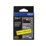 Cinta Flexible Original Brother TZe-FX631 Negro sobre Amarillo 12 mm x 8 m Cintas Rotuladoras