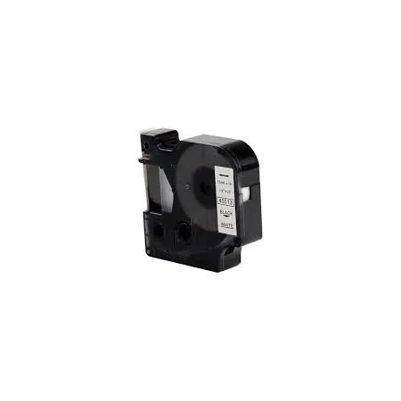 Cinta Rotuladora DYMO D1 12mm x 7m Negra sobre Blanco 45013 Cintas Rotuladoras