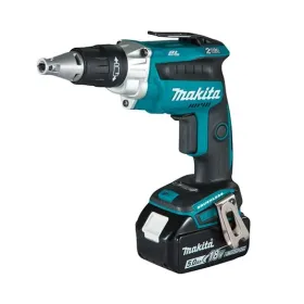 Atornillador para Drywall Inalámbrico Makita DFS250RFE 18V LXT Brushless con 2 Baterías 3,0 Ah Atornillador inalambrico