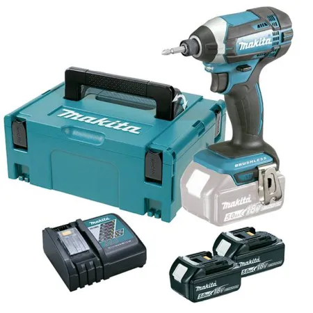 Atornillador de Impacto Inalámbrico Makita DTD152RFJ 18V LXT 165 Nm con 2 Baterías 3.0 Ah Atornillador de impacto inalambrico