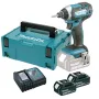 Atornillador de Impacto Inalámbrico Makita DTD152RFJ 18V LXT 165 Nm con 2 Baterías 3.0 Ah Atornillador de impacto inalambrico