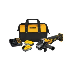 Kit Esmeril Angular DeWalt DCG413H2-B2 20V MAX XR 4-1/2" Herramientas