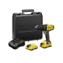 Taladro Atornillador Inalambrico Stanley 20V Taladro percutor inalambrico - en uso