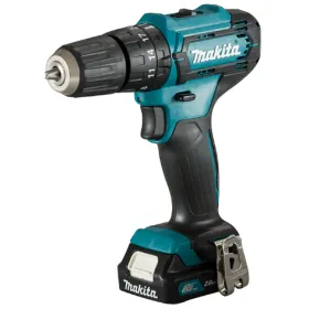 Combo HP333DZ + JV101DZ / 2 Batería Li-ion 1.5Ah + Cargador DC10WD + Acc Makita CLX230 kit de herramientas