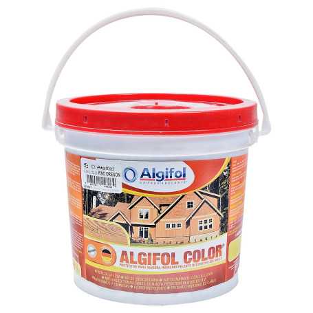 Pintura para madera color caoba Algifol 18,9 LTS (5gl) balde