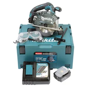 Cortadora de Metal Inalámbrica Makita DCS553RTJ 18V 150 mm Herramientas