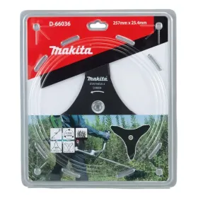 Cuchilla de 3 puntas makita D-66036 Herramientas de Jardin