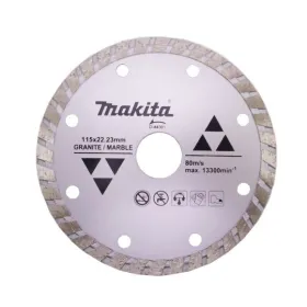 Disco Diamantado Makita 115 mm para Granito/Mármol D-44301 Accesorios de herramienta