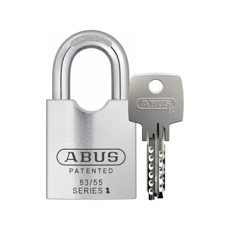 CANDADO ACERO ROCK 83/55 KD LLAVE PUNTO BLISTEADO Candados y bloqueo